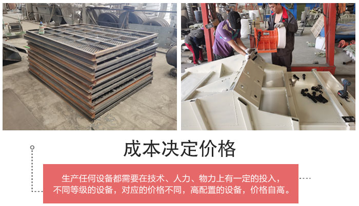 直線篩分機(jī)篩網(wǎng)，篩箱部件展示